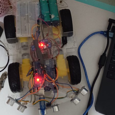 obstacle avoiding car